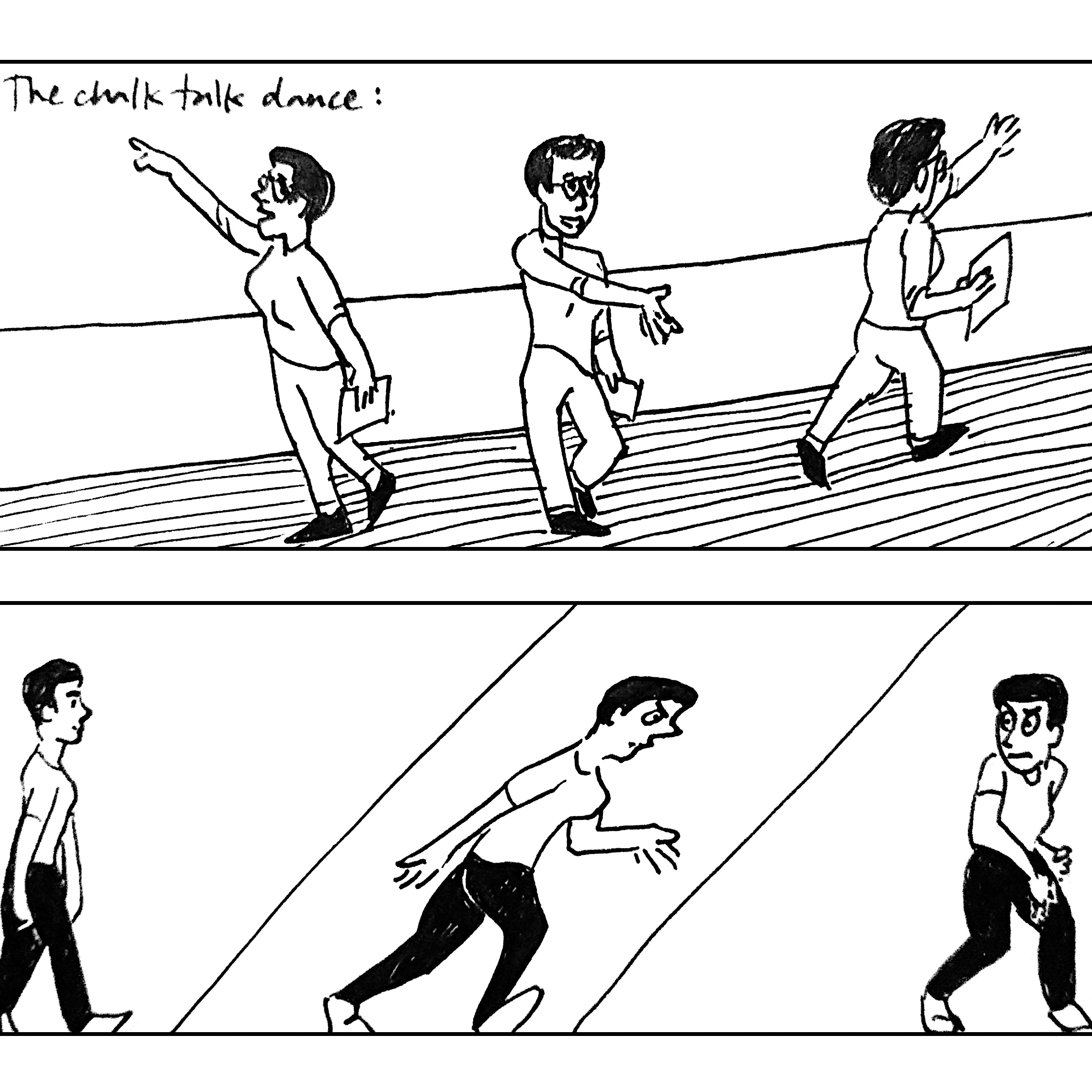 Two comics I have drawn about my life